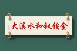 大溪水和钗头金相生吗?